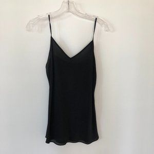 Ann Taylor 100% Silk Cami / Tank Top – Black – Size S – New with Tags (NWT)!